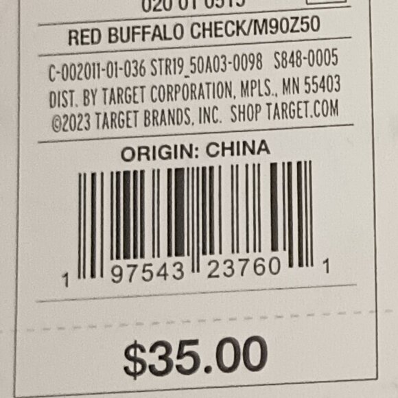 NEW Stars Above™ Women's Red Buffalo Check Flannel Robe - Picture 6 of 9